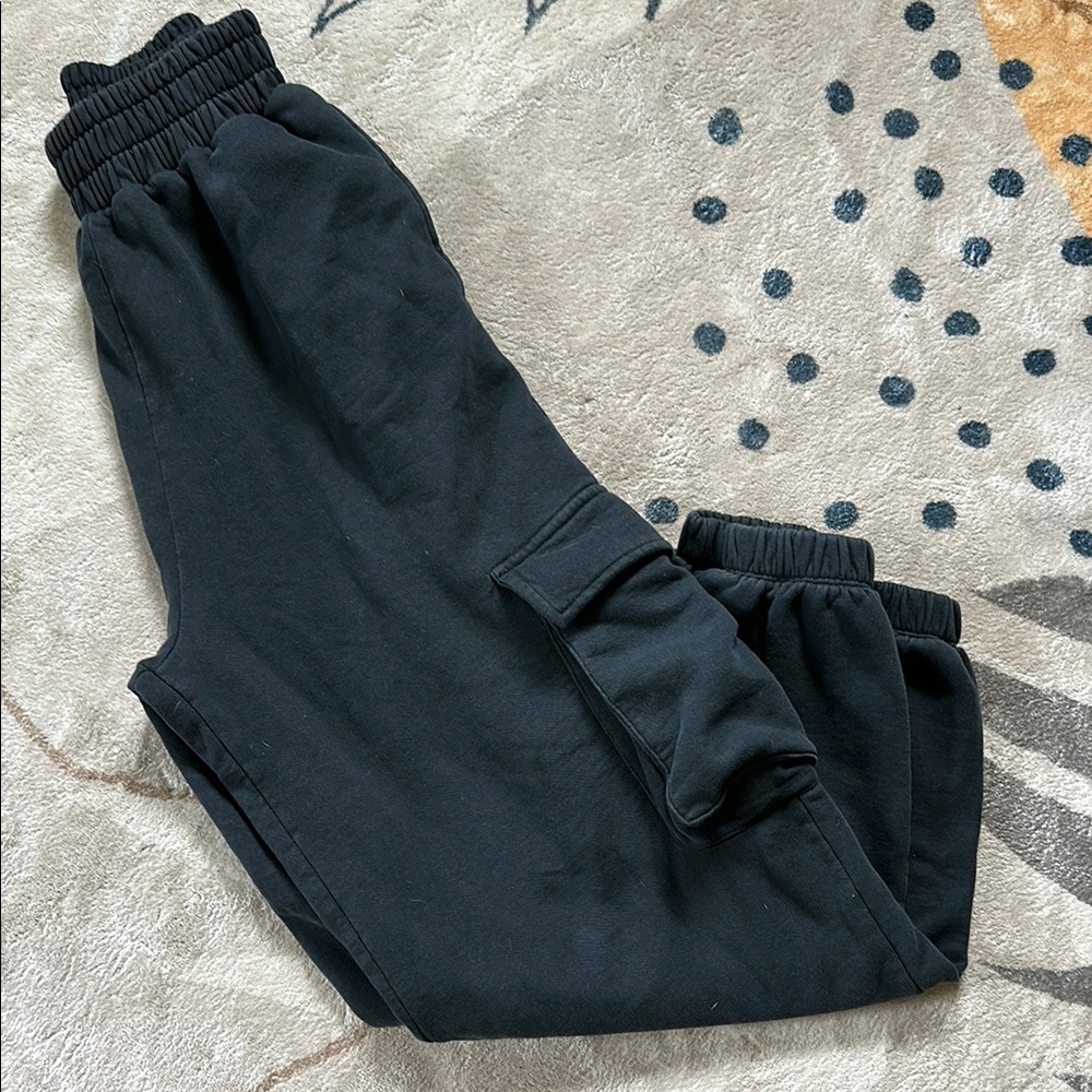 Zara High Waisted Cargo Sweats